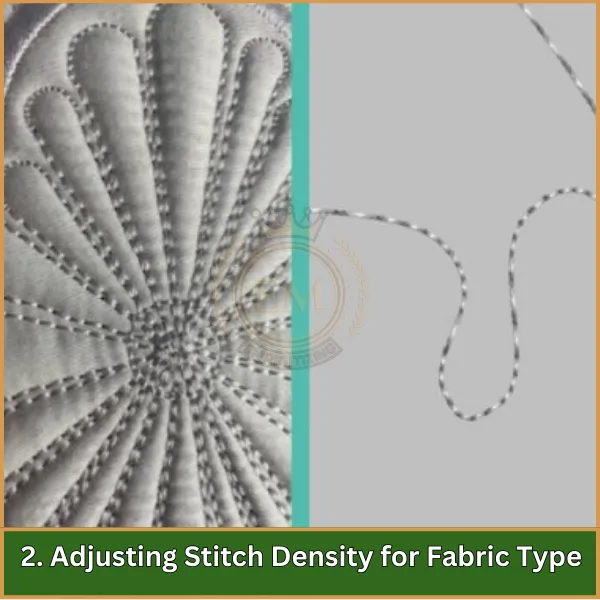 Adjusting Stitch Density for Fabric