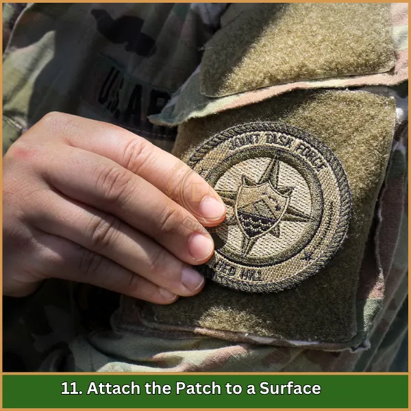 Attach the Patch to a Surface