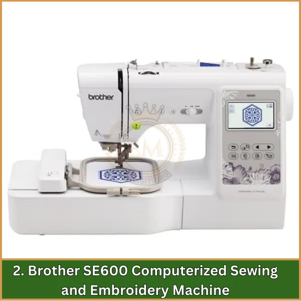 Brother SE600 Computerized Sewing and Embroidery Machine