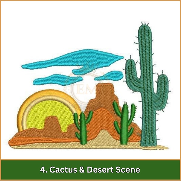 Cactus & Desert Scene