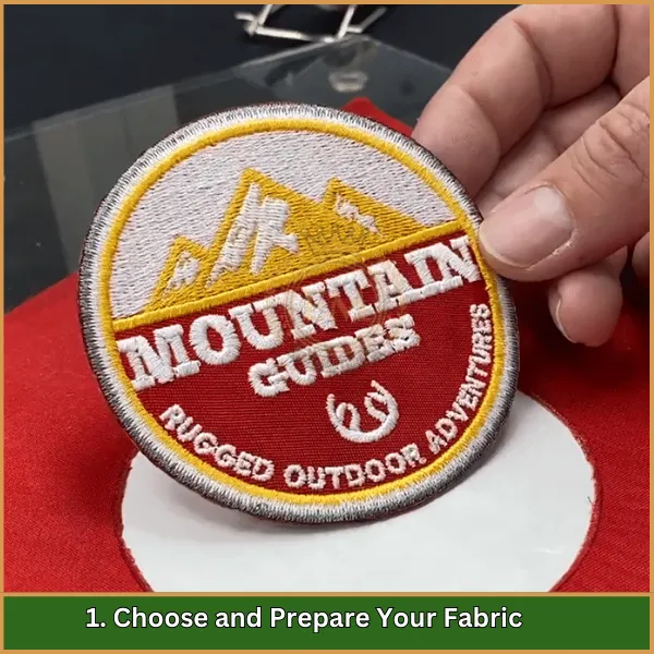 Choose and Prepare Your Fabric - How to Create Your Custom Velcro Patches?