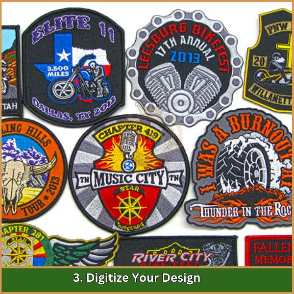 Digitize Your Design - How to Create Your Custom Velcro Patches?