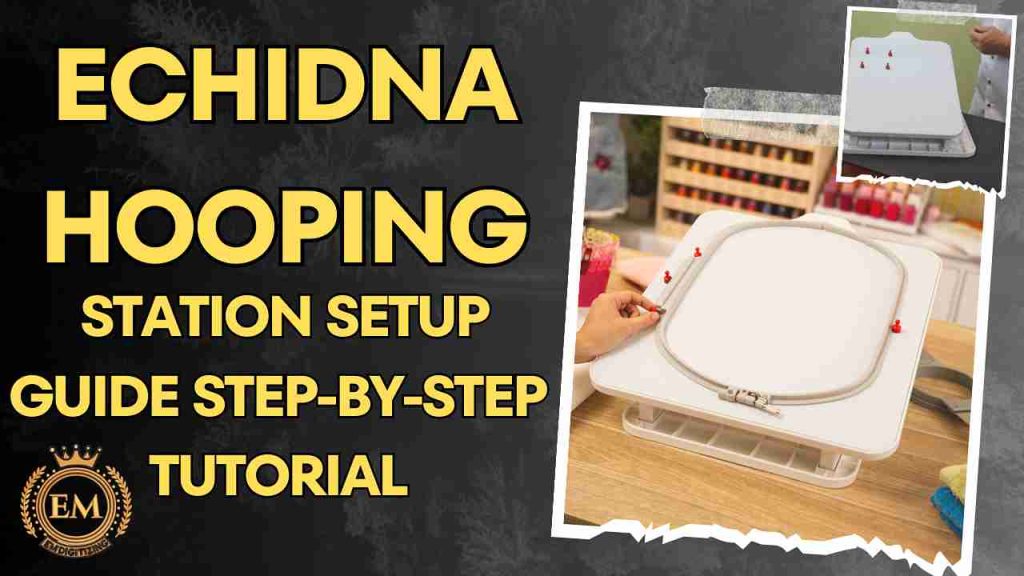 Echidna Hooping Station Setup Guide Step by Step Tutorial