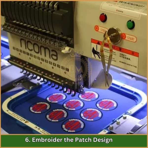 Embroider the Patch Design