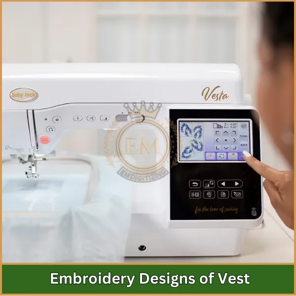 Embroidery Designs of Vest