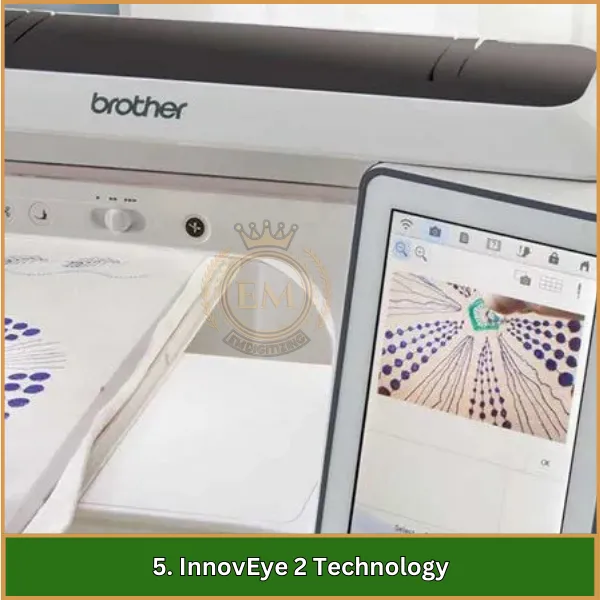 InnovEye 2 Technology - Brother Dream Machine 2 Innov-is XV8550D Embroidery Machine Review