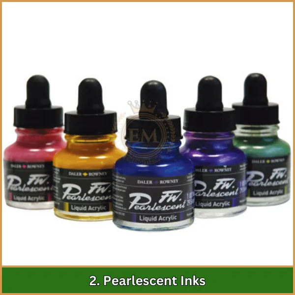 Pearlescent Inks