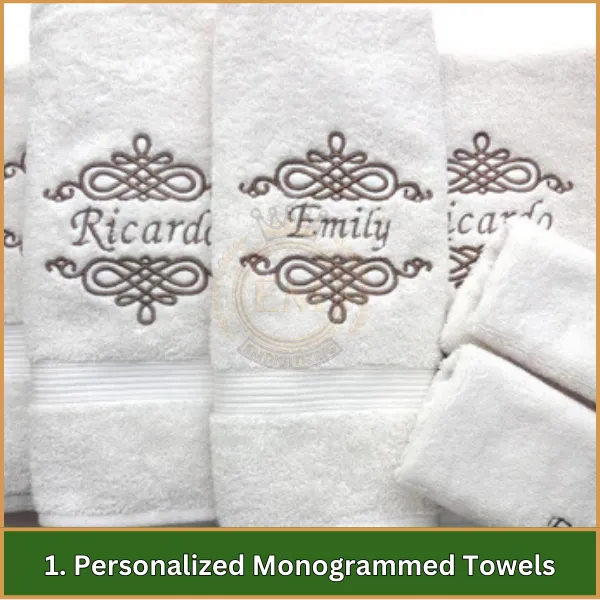 Personalized Monogrammed Towels