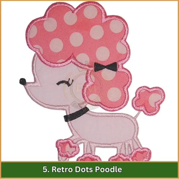 Retro Dots Poodle