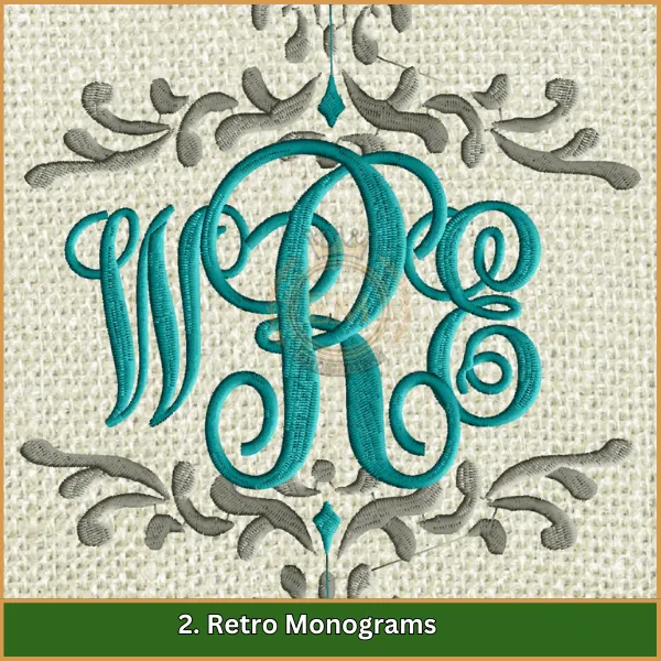 Retro Monograms