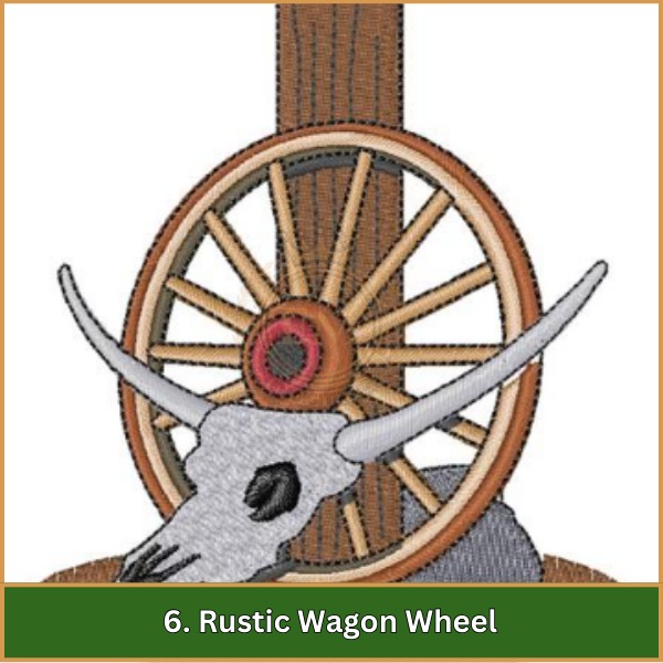 Rustic Wagon Wheel