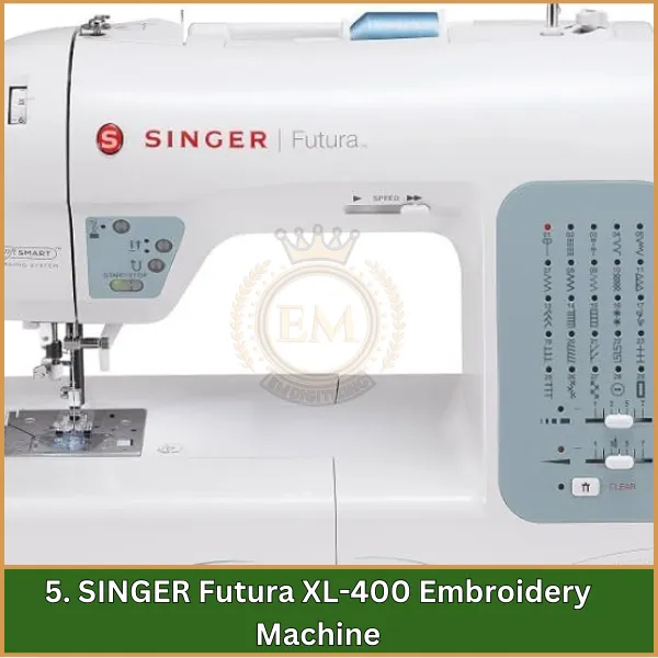 SINGER Futura XL-400 Embroidery Machine