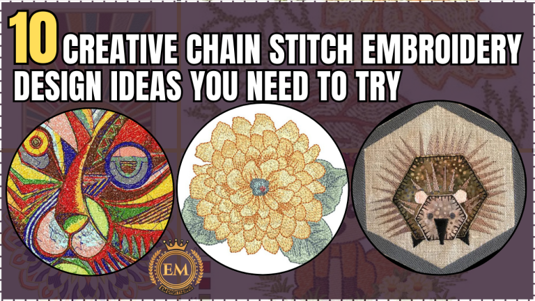 Chain Stitch Embroidery