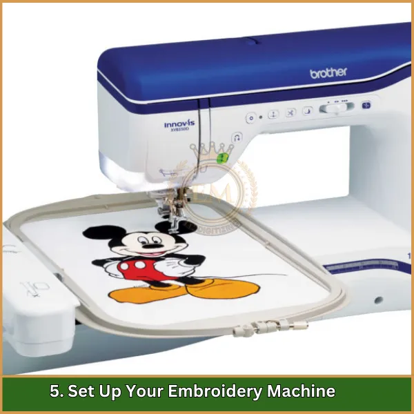 Set Up Your Embroidery Machine