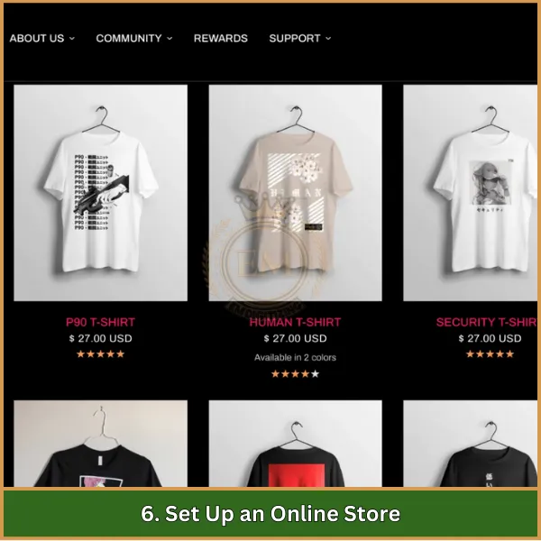 Set Up an Online Store