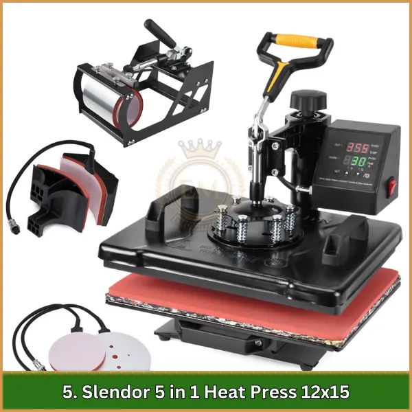 Slendor 5 in 1 Heat Press 12x15