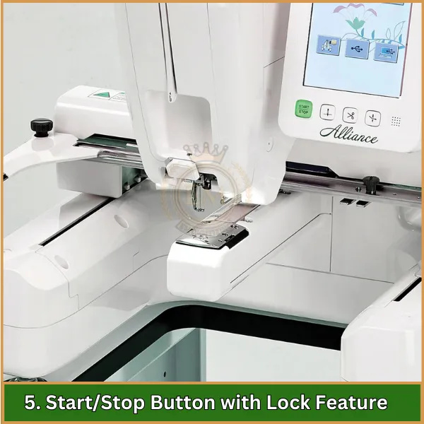 StartStop Button with Lock Feature