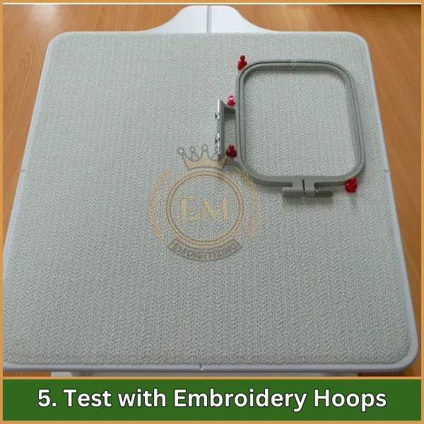 Test with Embroidery Hoops