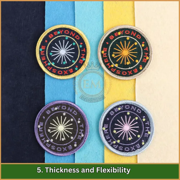 Thickness and - Woven vs Embroidered Patch: Understanding the Differences