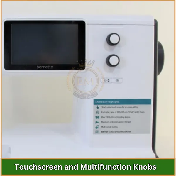 Touchscreen and Multifunction Knobs