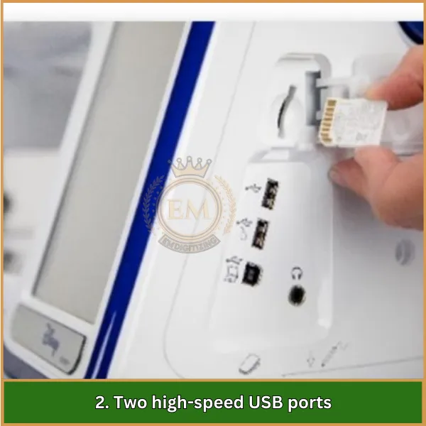 Two high-speed USB ports