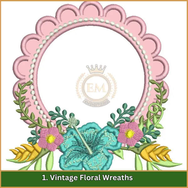 Vintage Floral Wreaths