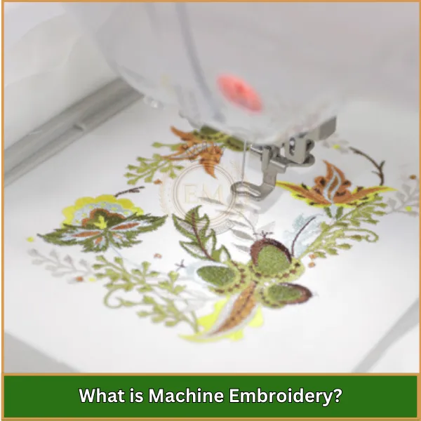 What is Machine Embroidery