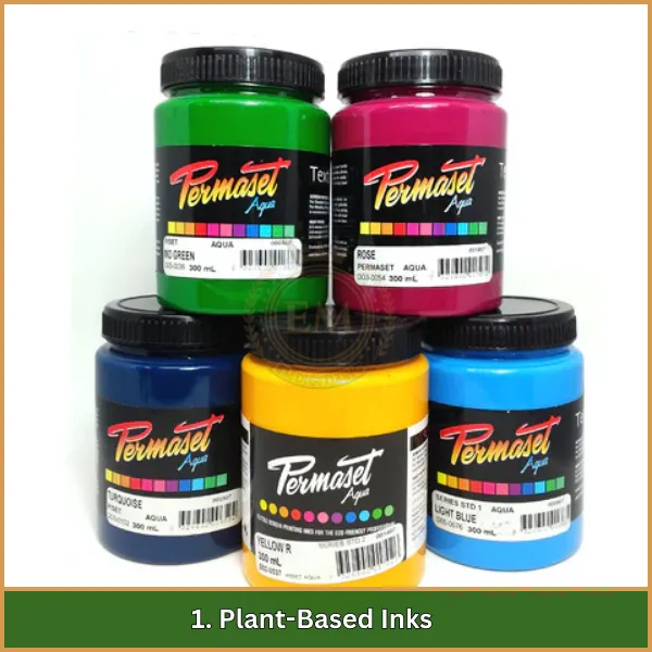 1. Plant-Based Inks