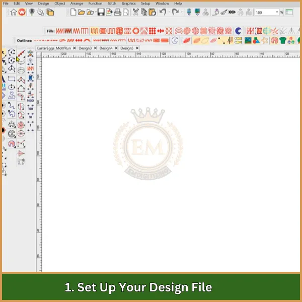 1. Set Up Your Design File