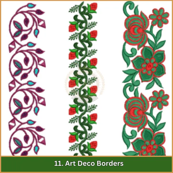 11. Art Deco Borders