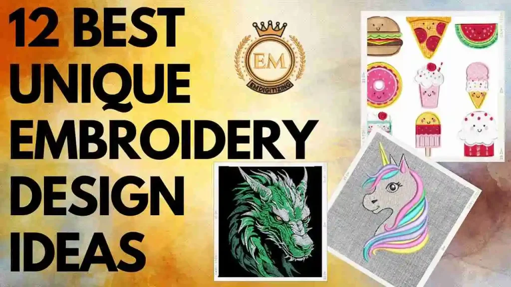 12 Best Unique Embroidery Design Ideas