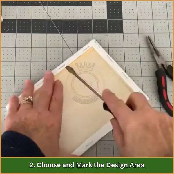 2. Choose and Mark the Design Area