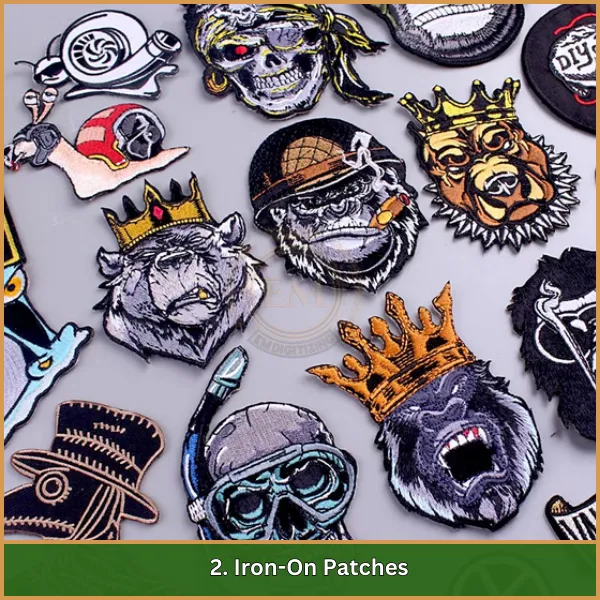 2. Iron-On Patches