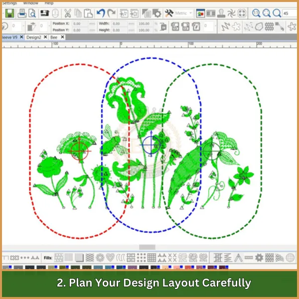 2. Plan Your Design Layout Carefully