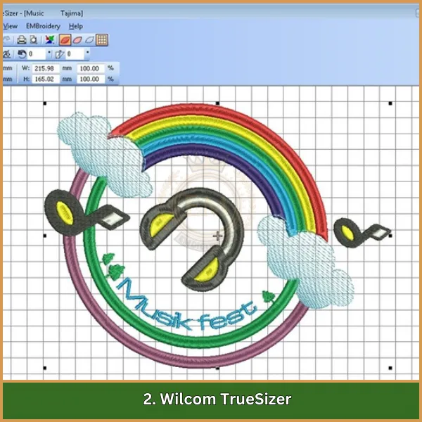 2. Wilcom TrueSizer