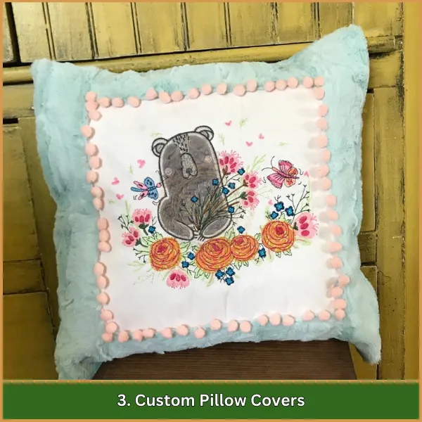 3. Custom Pillow Covers