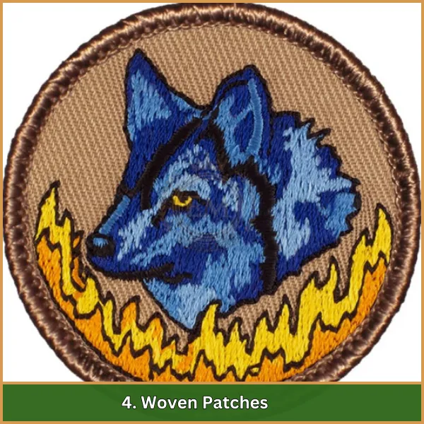 4. Woven Patches