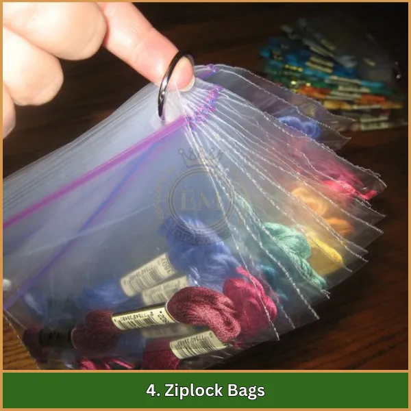 4. Ziplock Bags