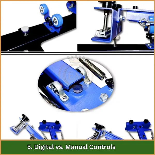 5. Digital vs. Manual Controls