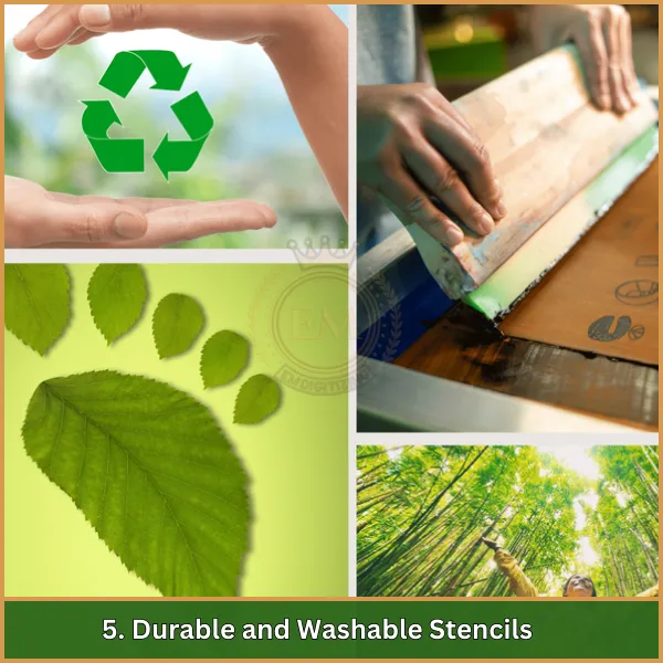 5. Durable and Washable Stencils