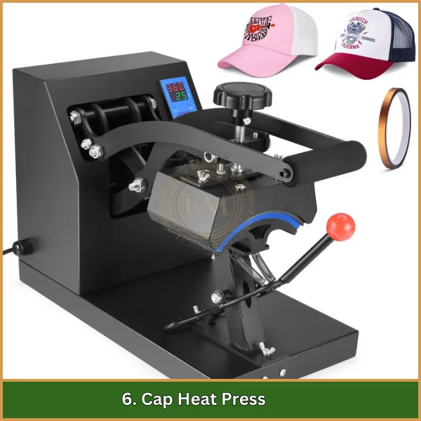 6. Cap Heat Press