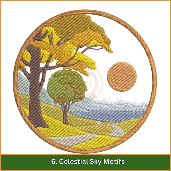 6. Celestial Sky Motifs