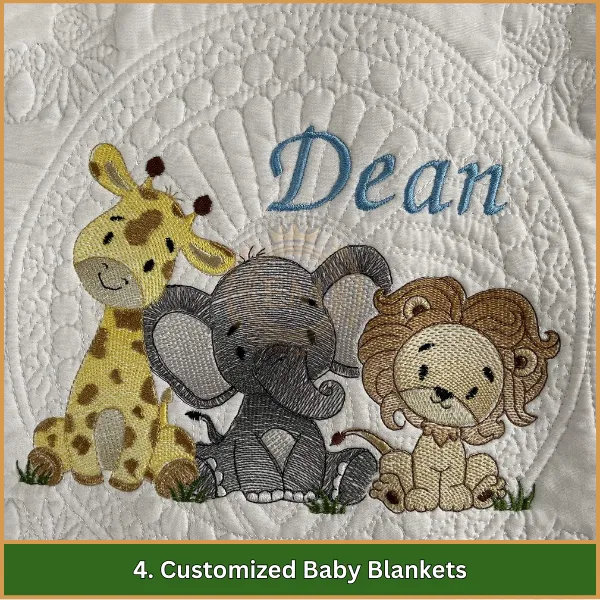 Customized Baby Blankets