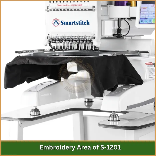 Embroidery Area of S-1201