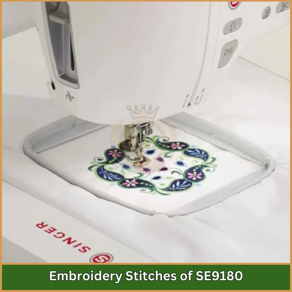 Embroidery Stitches of SE9180