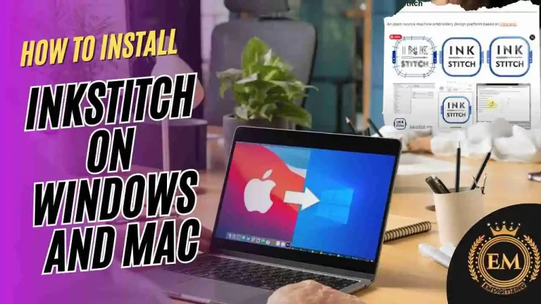 How To Install InkStitch On Windows And Mac