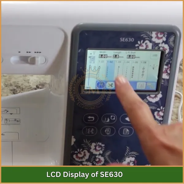 LCD Display of SE630