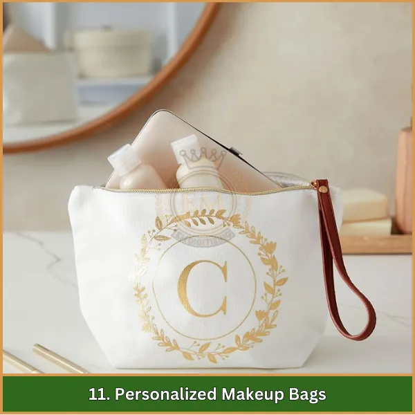 Personalized Makeup Bags