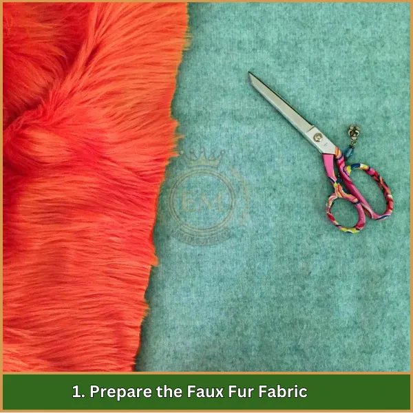 Prepare the Faux Fur Fabric