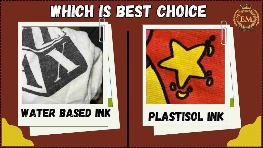 Water based Ink vs Plastisol Ink Which is Best Choice